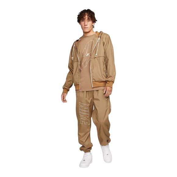 Nike Men's Therma-FIT Standard Winterized Basketball Tan Pants Size XXL - Picture 2 of 10